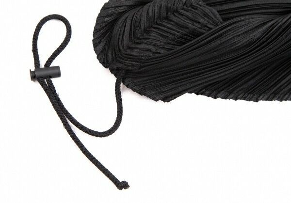 裾ドローコードアシンメトリーワンピース 黒3