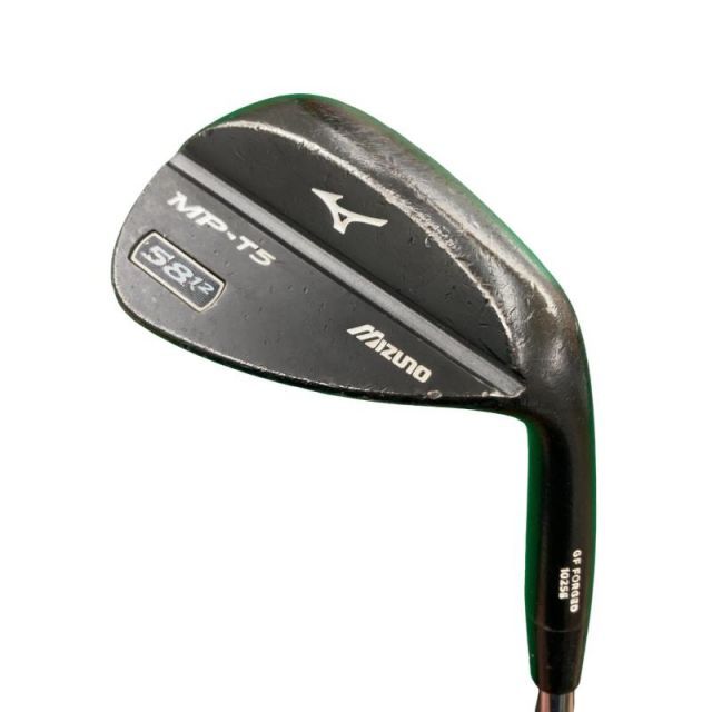 中古】 ミズノ MP-T5 ブラック 58°/12° ウェッジ WG Dynamic Gold