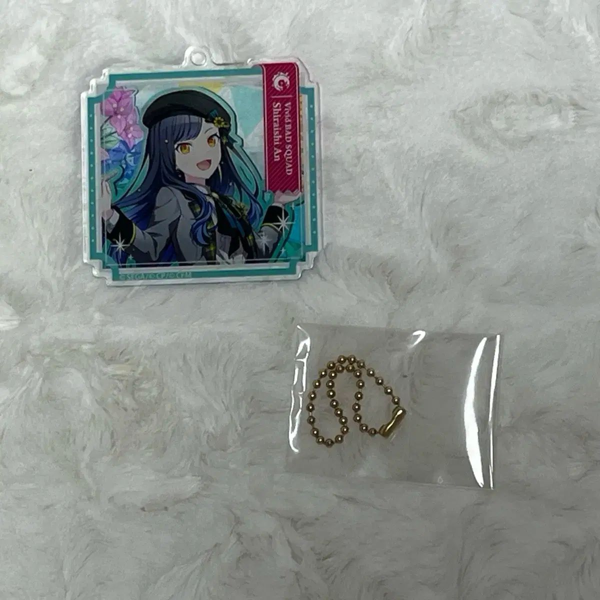 プロジェクトセカイ 白石杏(しらいしあん) 白杏(しらあん) 誕生日 Birthday キーホルダー Vivid BAD SQUAD