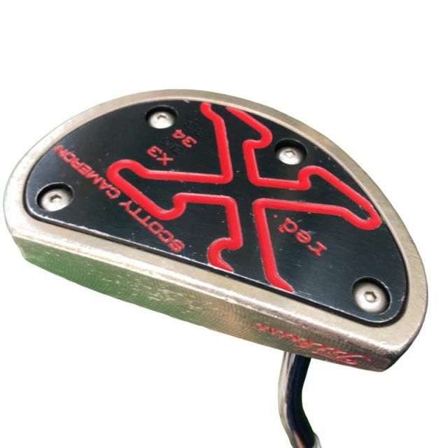 中古】 タイトリスト SCOTTY CAMERON RED X3 34インチ レフティ パター