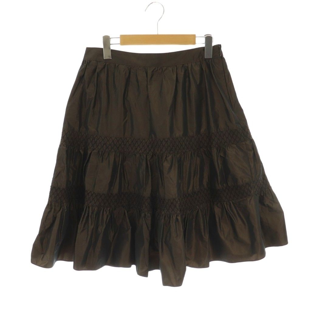 ケイタマルヤマ KEITA MARUYAMA ティアードスカート フレアスカート