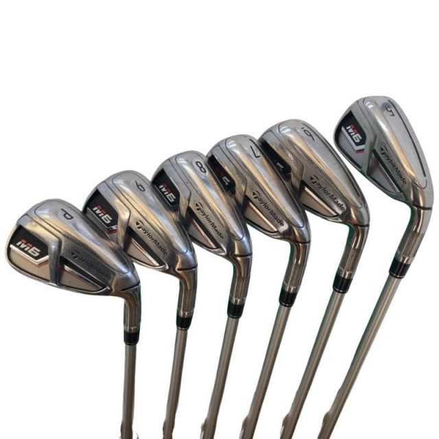 中古】 テーラーメイド M6 6S アイアンセット IR FUBUKI TM6(2019