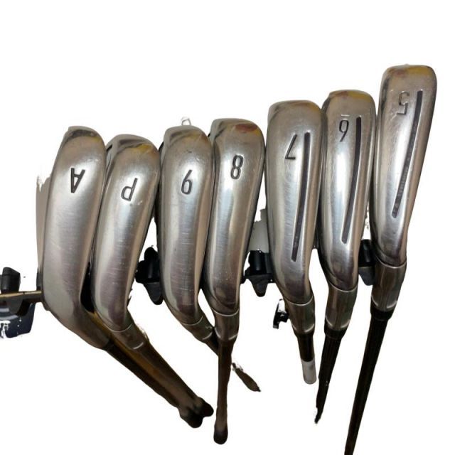 中古】 テーラーメイド M3 8S アイアンセット IR 純正特注シャフト