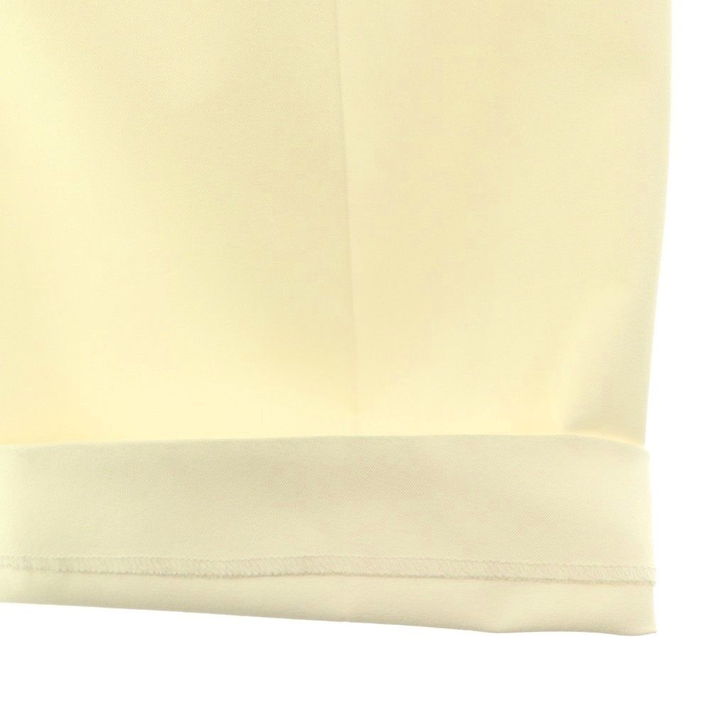 ツウィル TWILL ウエストクロスタックパンツ ワイドパンツ 38 ホワイト