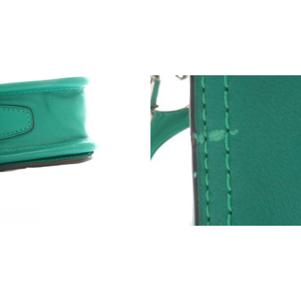コーチ COACH レガシー ペニー ショルダーバッグ 緑 グリーン /SS □OS