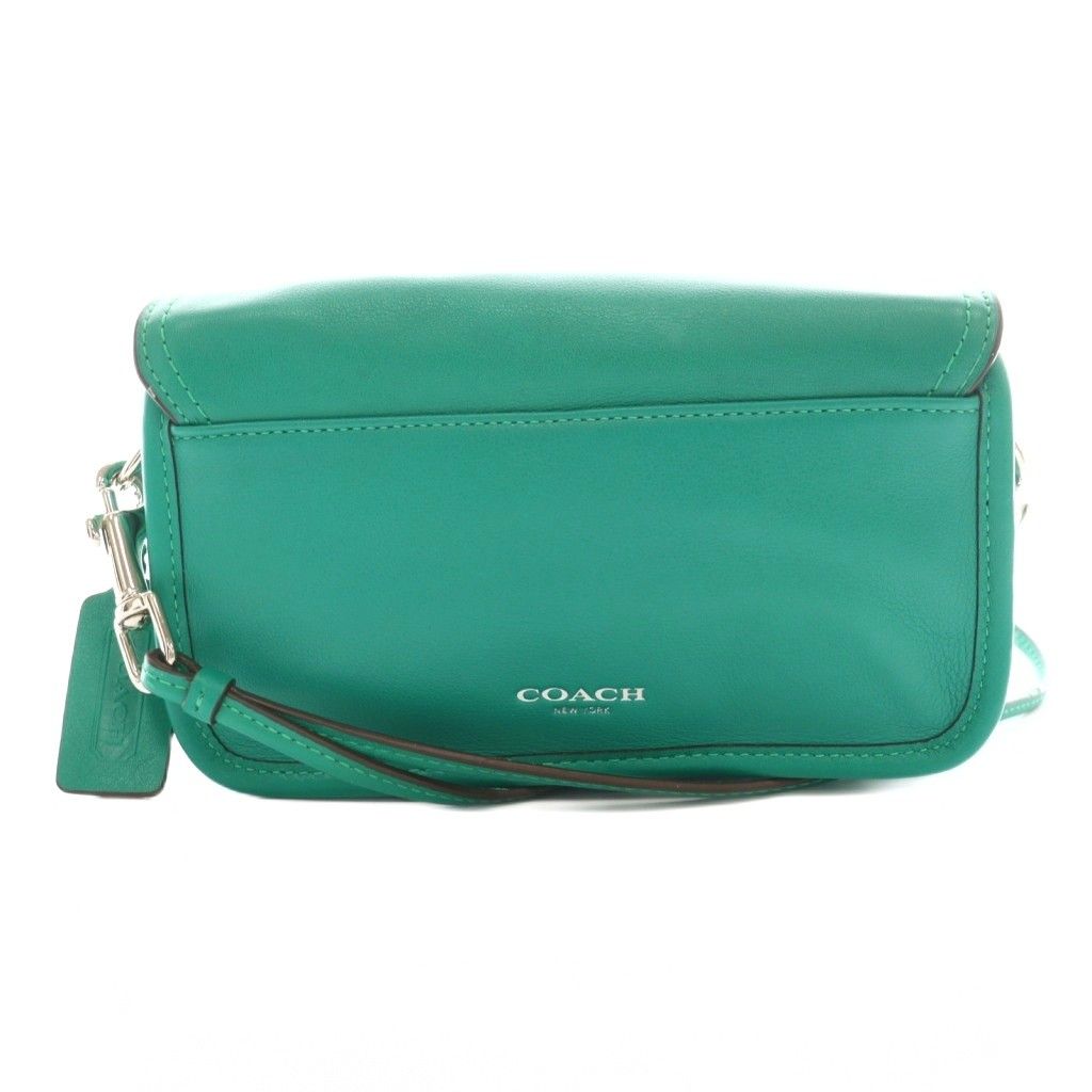 【中古】コーチ COACH レガシー ペニー ショルダーバッグ 緑 グリーン /SS ■OS レディース コーチ COACH レガシー ペニー ショルダーバッグ 緑 グリーン /SS □OS