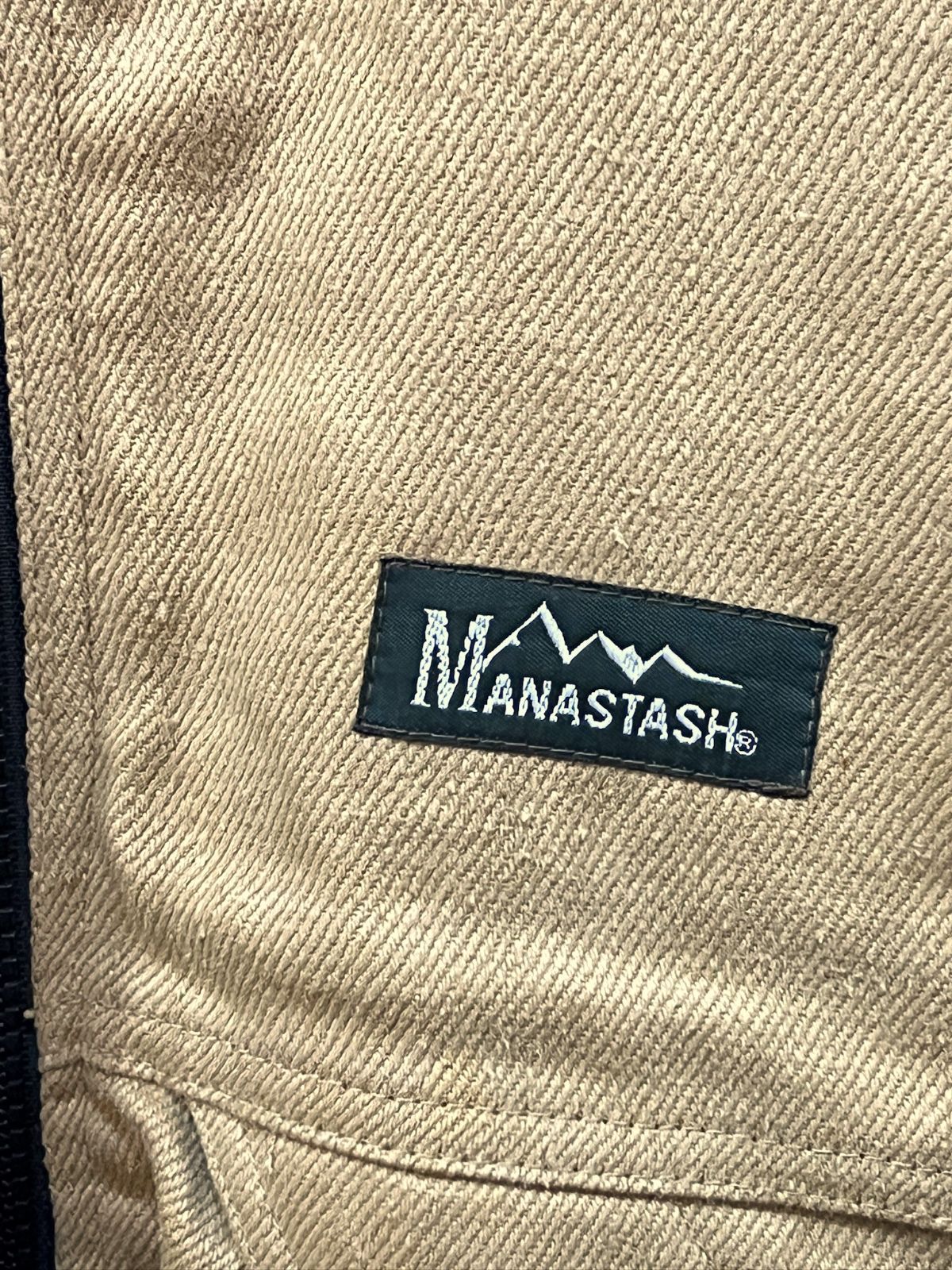 90'S-00'S USA製 初期 マナスタッシュ フリースライニング ヘンプ