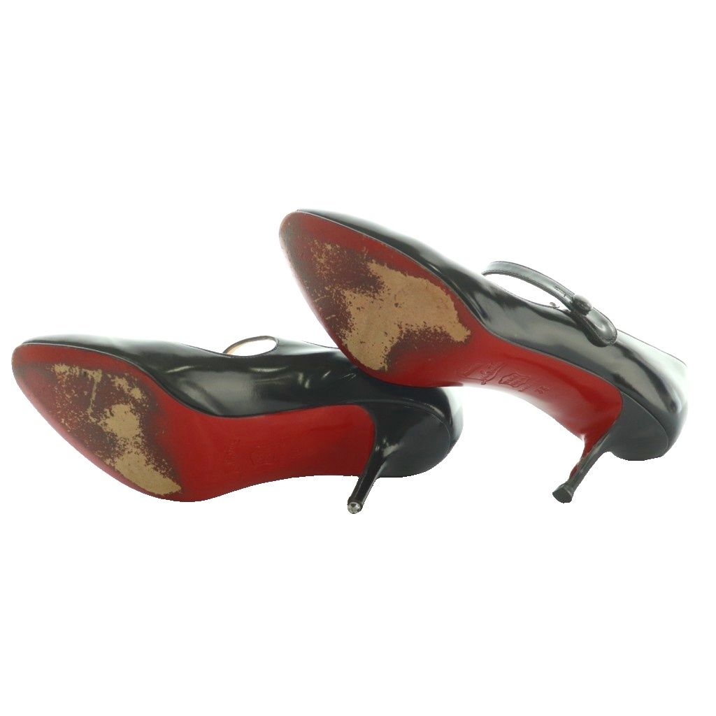 クリスチャンルブタン Christian louboutin メリージェーンパンプス 38