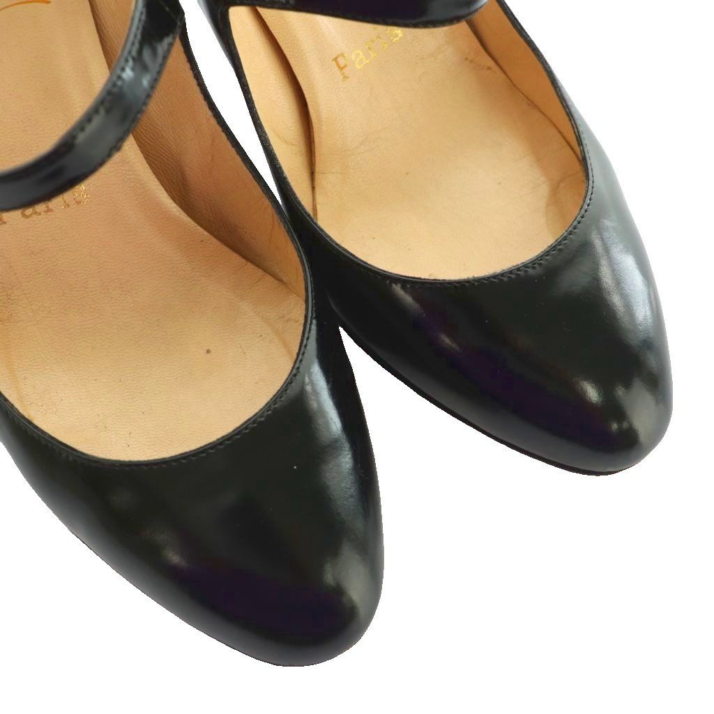 クリスチャンルブタン Christian louboutin メリージェーンパンプス 38