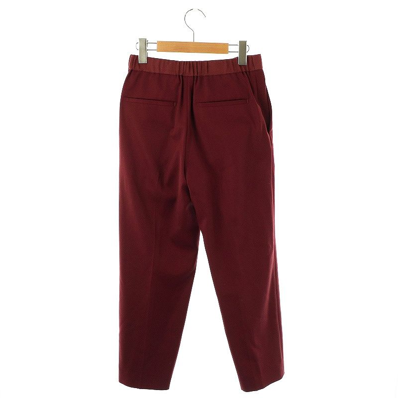 ドゥロワー Drawer WINTER2 ギャバジンバックギャザーパンツ