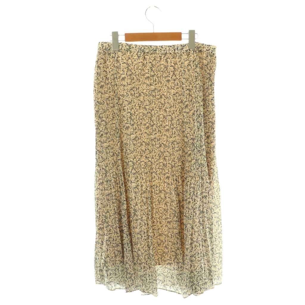 新品 IENA ミュゲットパターン フェード プリーツスカート 38（M）サイズ イエナ IENA 25SS ミュゲットパターン フェードプリーツスカート 38