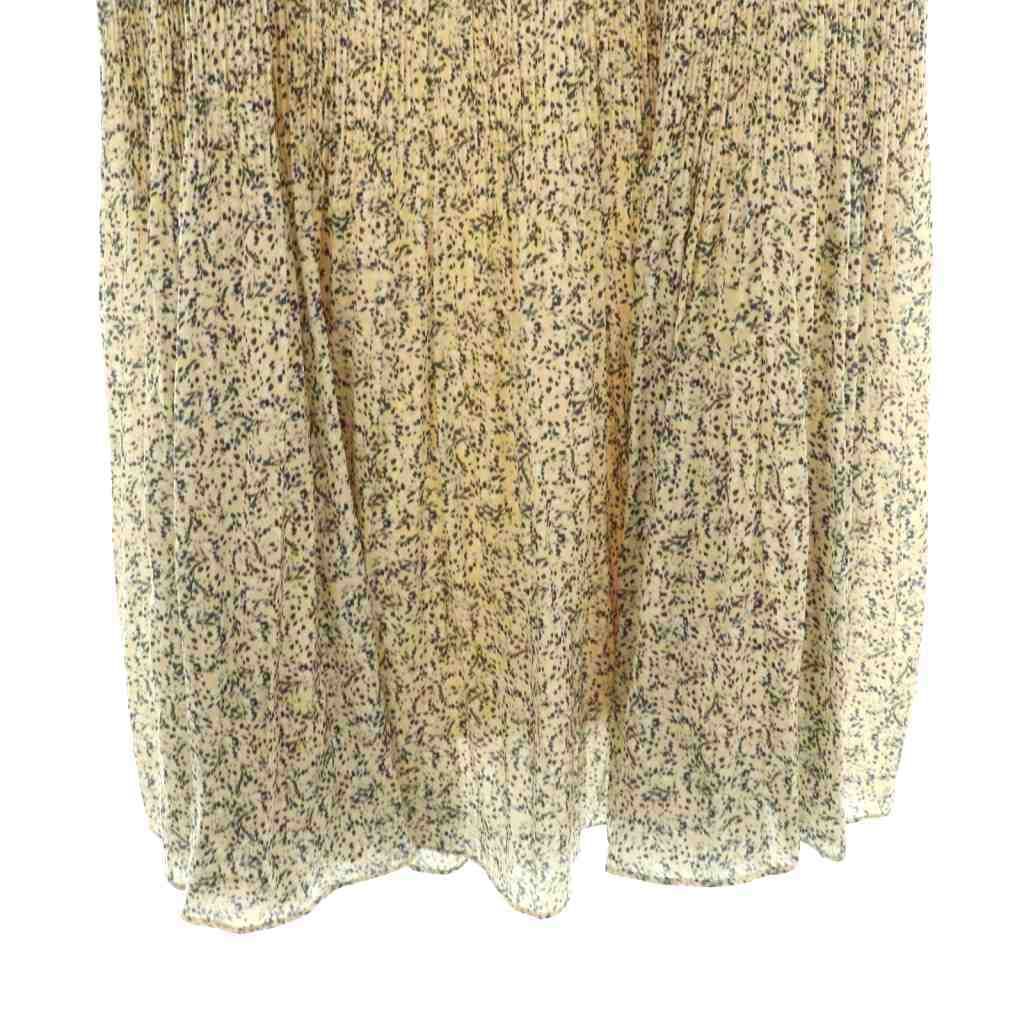 イエナ IENA 25SS ミュゲットパターン フェードプリーツスカート 38