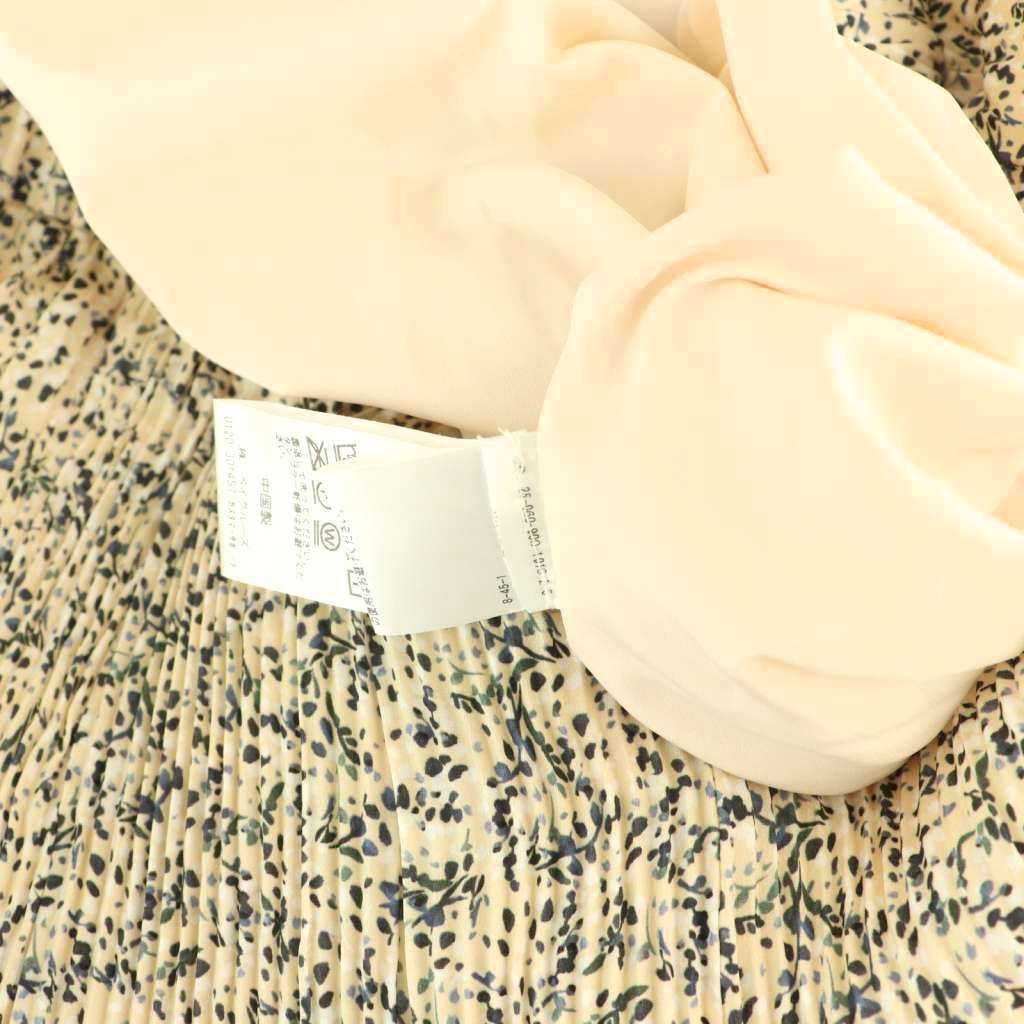 イエナ IENA 25SS ミュゲットパターン フェードプリーツスカート 38