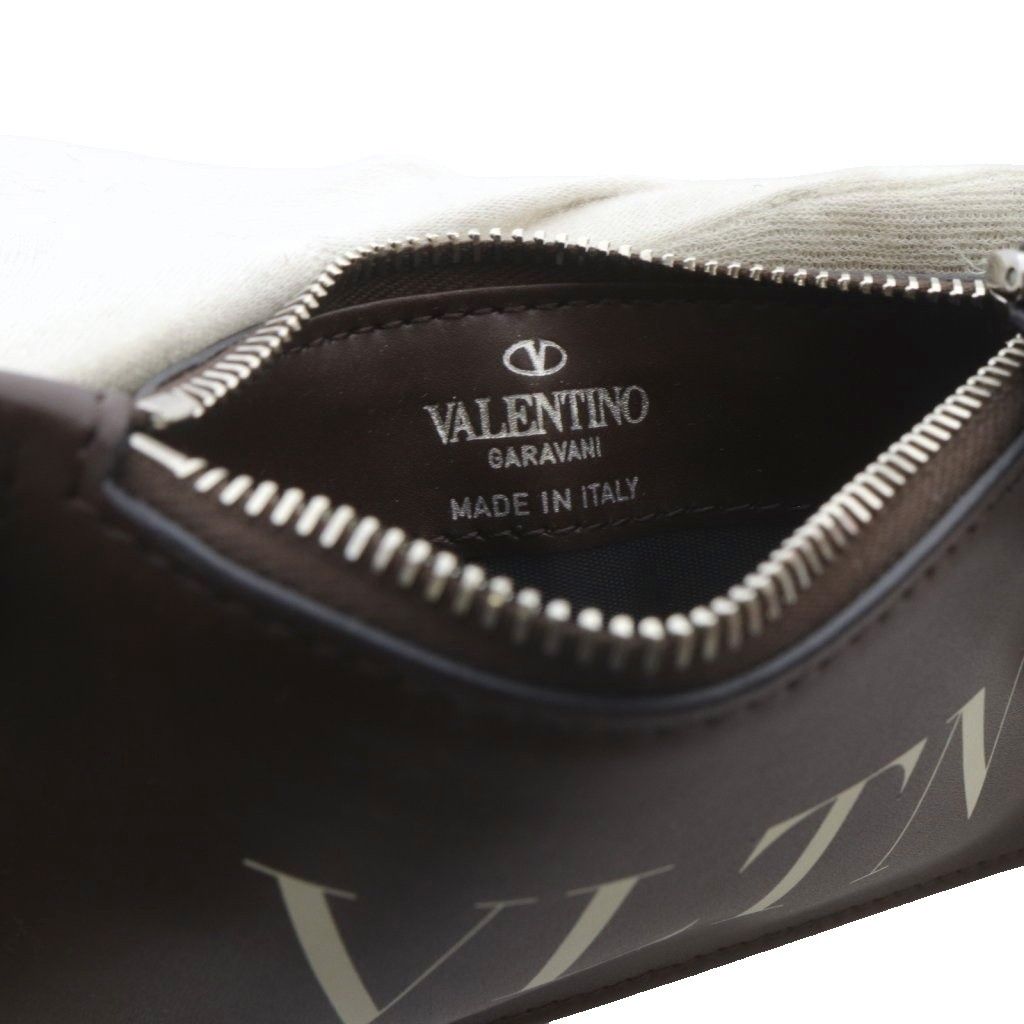 【中古】ヴァレンティノ ガラヴァーニ ロゴ フラグメントケース 茶色 1Y2P0540LVN /SR3 レディース ヴァレンティノ ガラヴァーニ VALENTINO GARAVANI ロゴ フラグメント