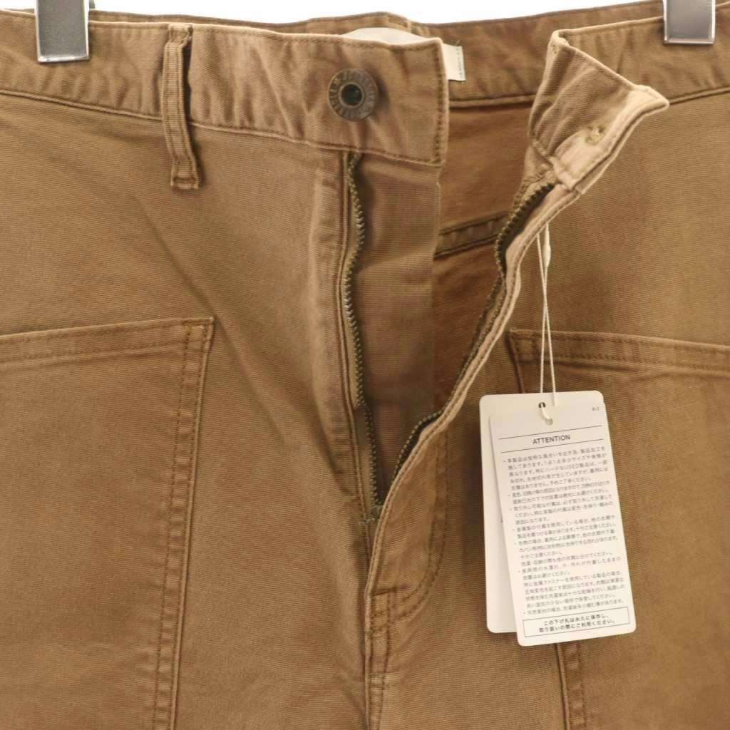 ジョンブル JOHNBULL 25AW WORK PANTS パンツ ワイド SS ブラウン /CX