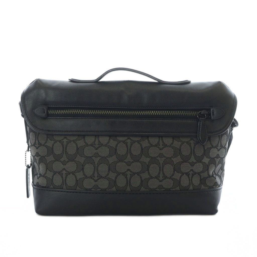 コーチ COACH リーグ バイク バッグ・シグネチャー ジャカード