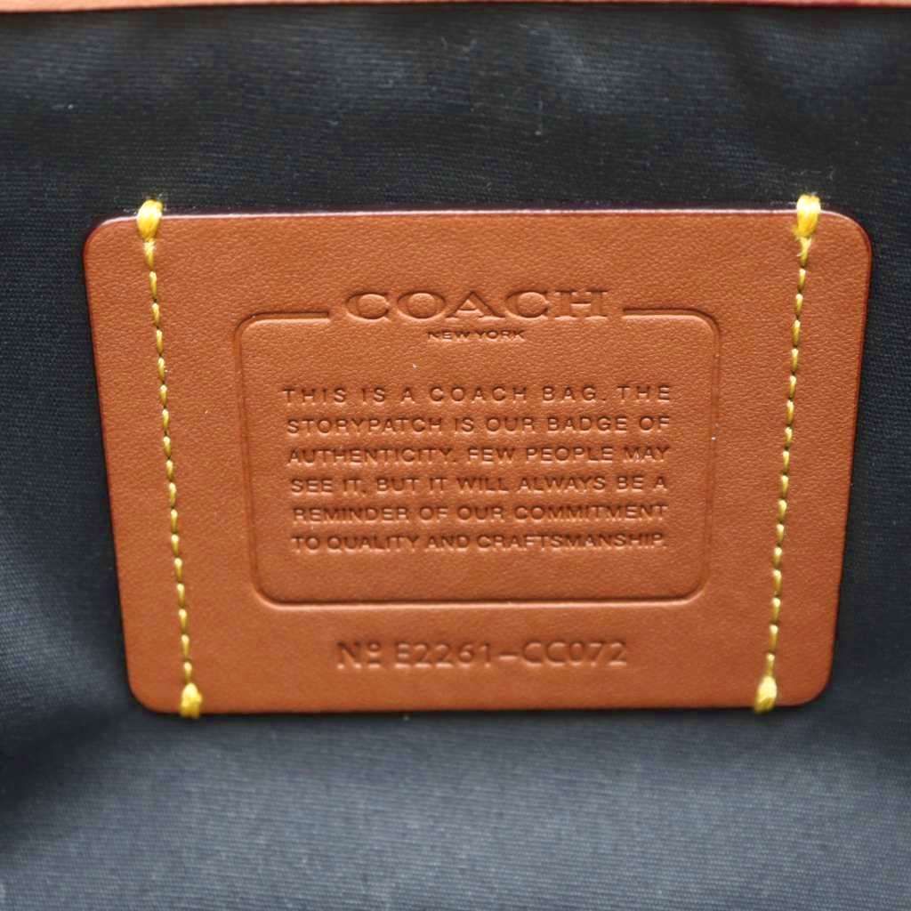 コーチ COACH リーグ バイク バッグ・シグネチャー ジャカード