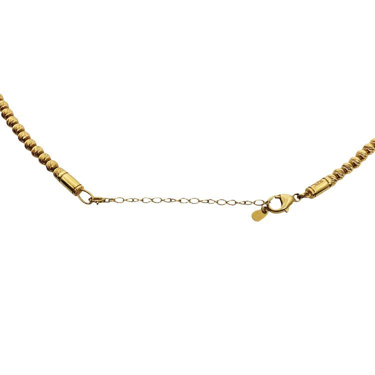 SJX エスジェイエックス GOLD GLITTER NECKLACE ゴールド グリッター