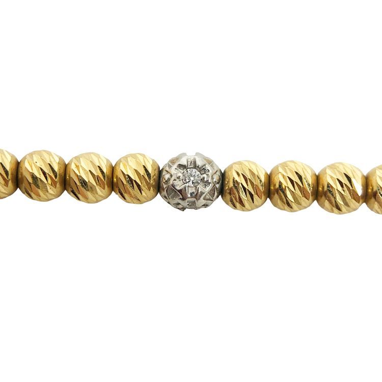 SJX エスジェイエックス GOLD GLITTER NECKLACE ゴールド グリッター