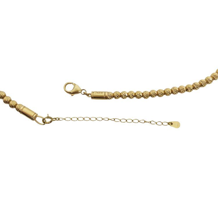 SJX エスジェイエックス GOLD GLITTER NECKLACE ゴールド グリッター