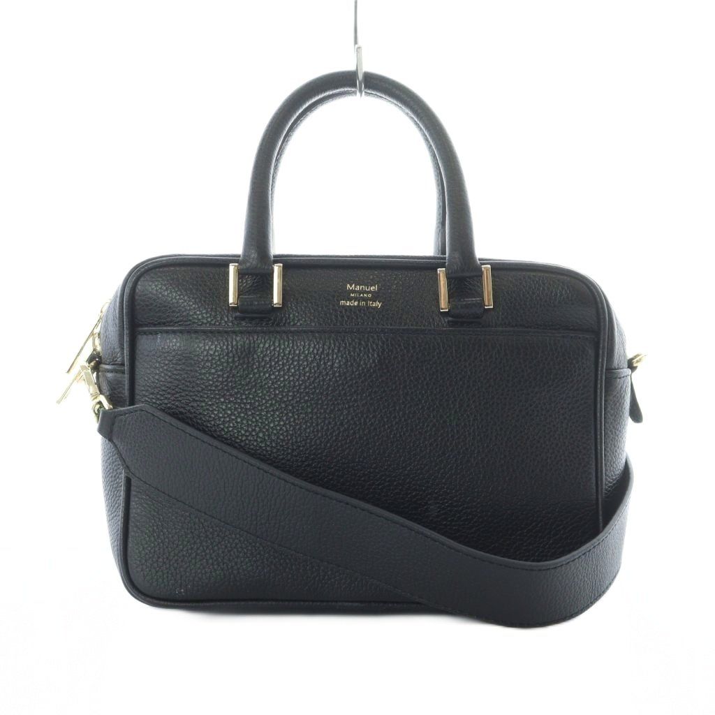 マニュエルミラノ Manuel MILANO レザーバッグ MIDI ハンドバッグ
