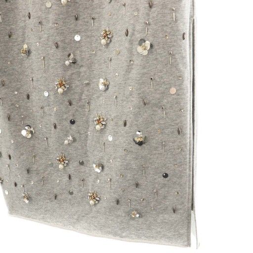 アメリヴィンテージ Ameri VINTAGE 25SS BIJOU MOTIF SWEAT SKIRT