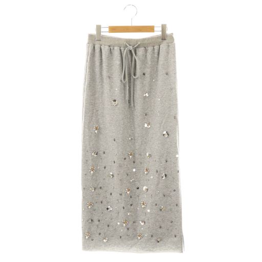 アメリヴィンテージ Ameri VINTAGE 25SS BIJOU MOTIF SWEAT SKIRT