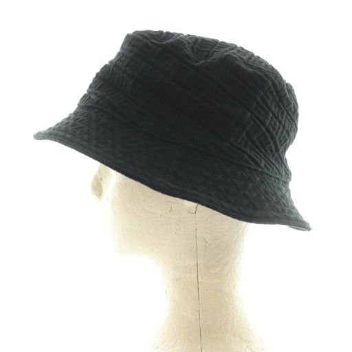 ジバンシィ GIVENCHY バケットハット 帽子 エンボス 59 黒 ブラック