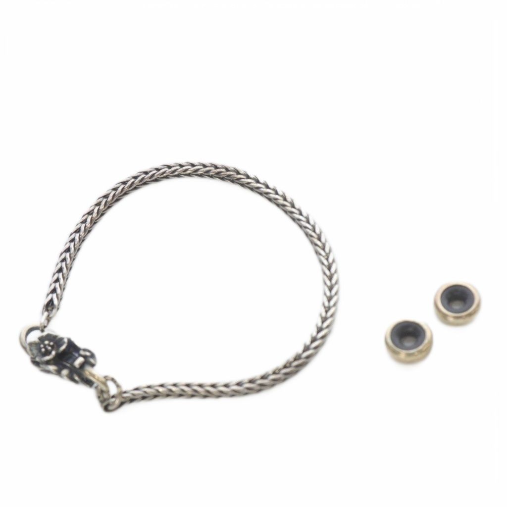 トロールビーズ TROLLBEADS 925 LAA ブレスレット スペーサー クラスプ 