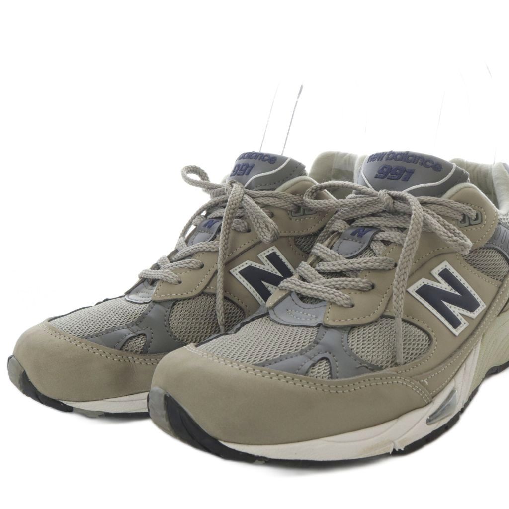 【中古】ニューバランス NEW BALANCE M991ANI スニーカー ローカット US8.5 グレー /YO8 ■SH メンズ ニューバランス NEW BALANCE M991ANI スニーカー ローカット US8.5