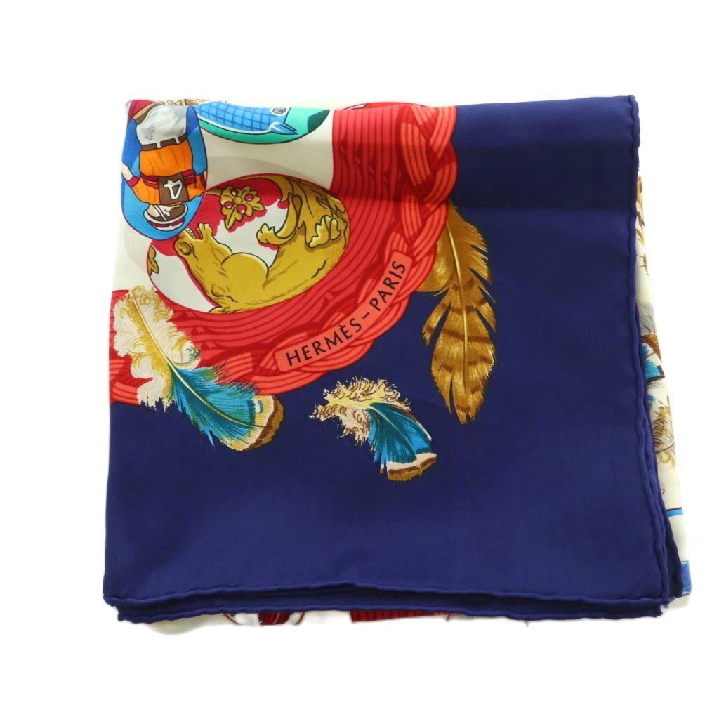 エルメス HERMES Couvee d'Hermes エルメスの雛たち カレ90 スカーフ