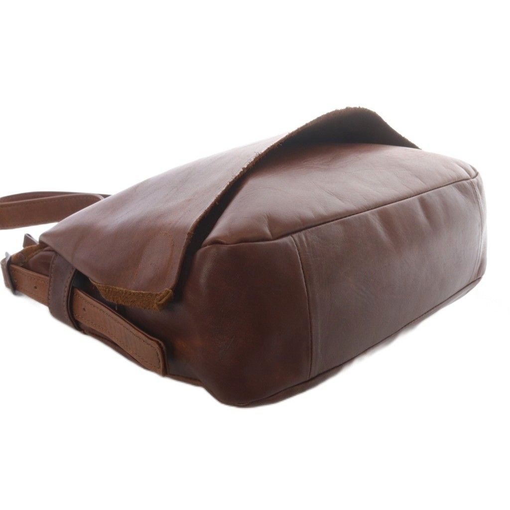 ゲンテン genten ホースレザー ショルダーバッグ 茶色 44612 - メルカリ