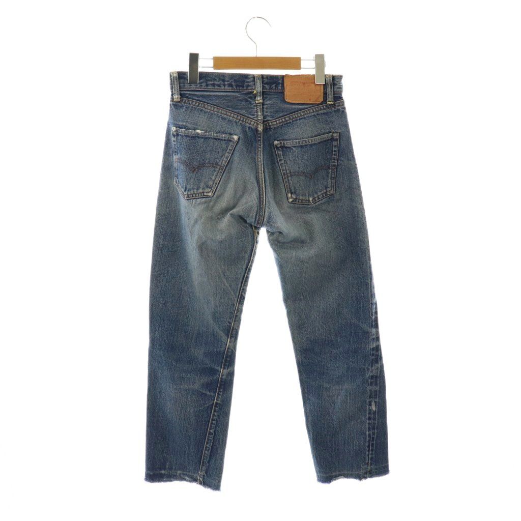 リーバイス Levi's 501 BIGE デニムパンツ ジーンズ 青 ブルー ボタン