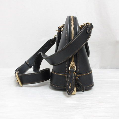 コーチ COACH CC411 レヴェル 2WAY ショルダー ハンド バッグ 黒