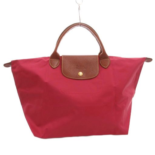 ロンシャン LONGCHAMP ルプリアージュ ハンドバッグ ピンク 桃色 ⁄FF