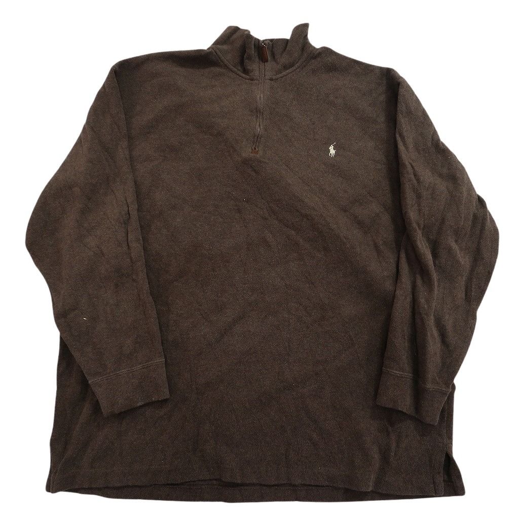 ラルフローレン　古着 中古】RalphLauren(ラルフローレン)ポロpoloハーフジップZIPメンズ