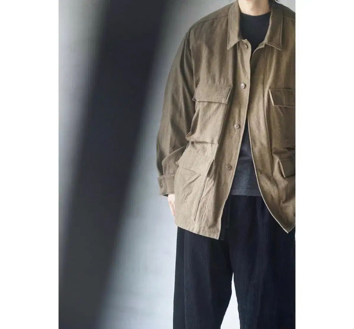 コモリ 24AW カーキ BDU ジャケット - メルカリ