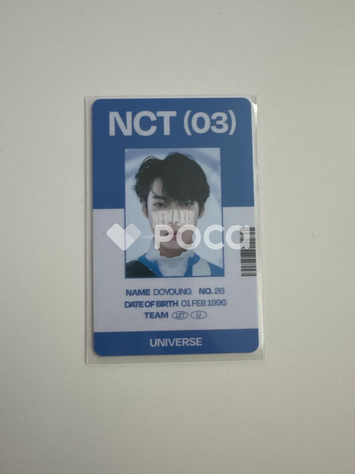 NCT ドヨン Universe ID CARD + PHOTO CARD SET - メルカリ
