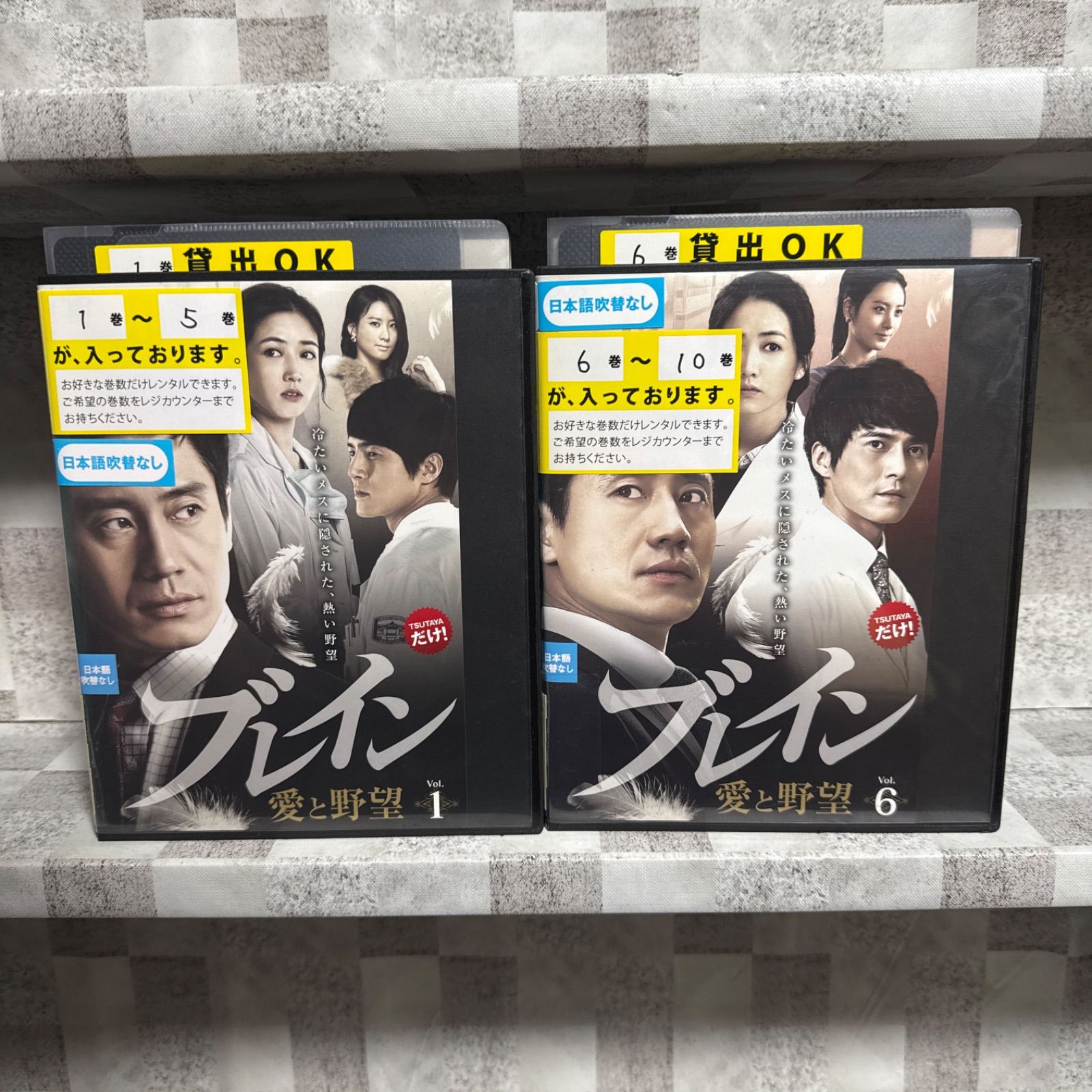 韓国ドラマ ブレイン 愛と野望 DVD 1-10巻 全巻セット - メルカリ