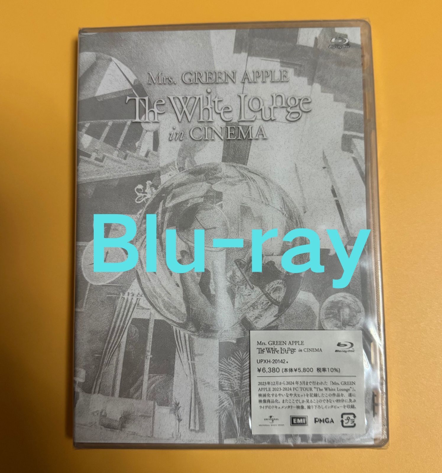 即購入可未開封 Mrs.GREEN APPLE 通常盤 Blu-ray6 作品 六本作品／Blu-ray／通常版／Mrs. GREEN APPLE 【未開封】即購入可能