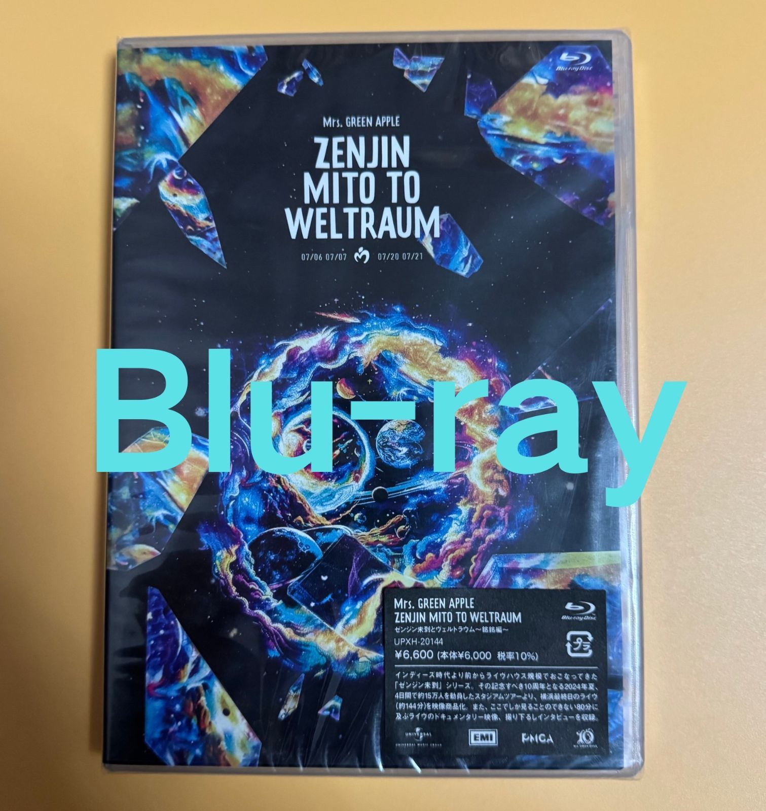 六本作品／Blu-ray／通常版／Mrs. GREEN APPLE 【未開封】即購入可能