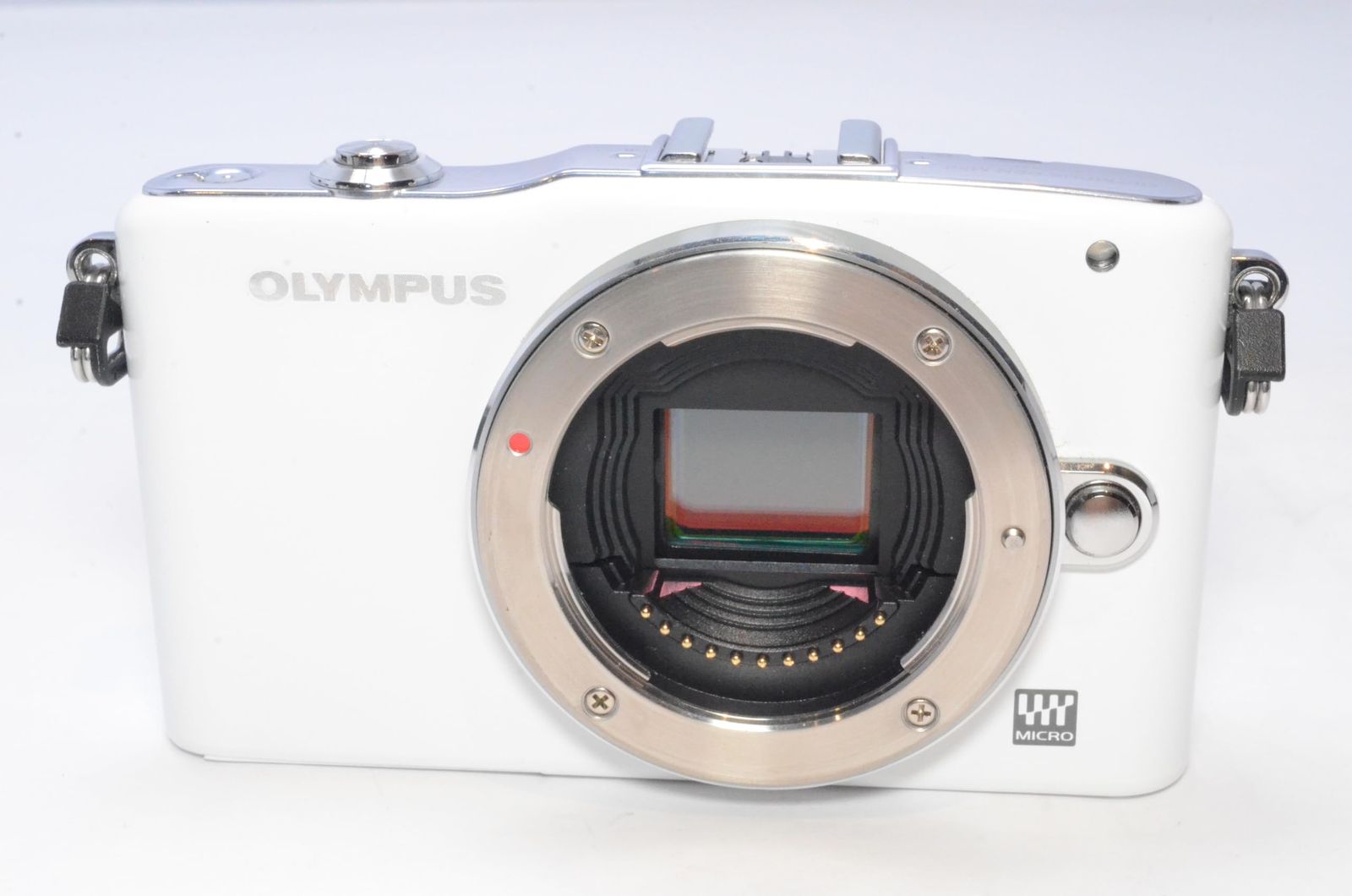 革グリップ、説明書付き】OLYMPUS オリンパス PEN mini E-PM1 ボディ