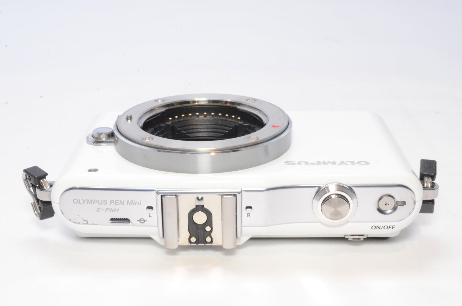 革グリップ、説明書付き】OLYMPUS オリンパス PEN mini E-PM1 ボディ