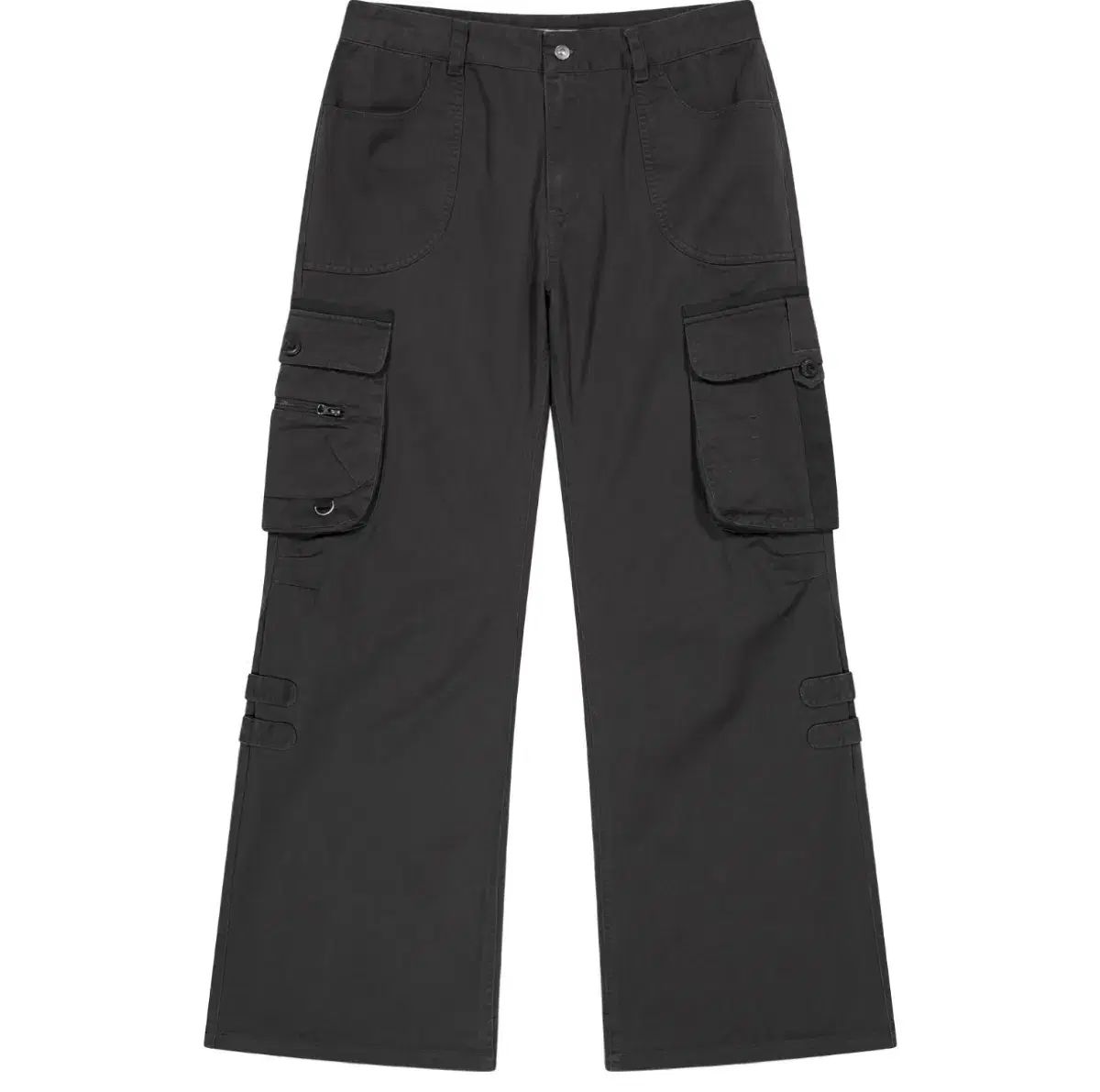 イッセイミヤケ チノパンツ カーゴパンツ 変形 ポケット ISSEY MIYAKE イッセイミヤケ BIG ポケット カーゴ パンツ チャコール