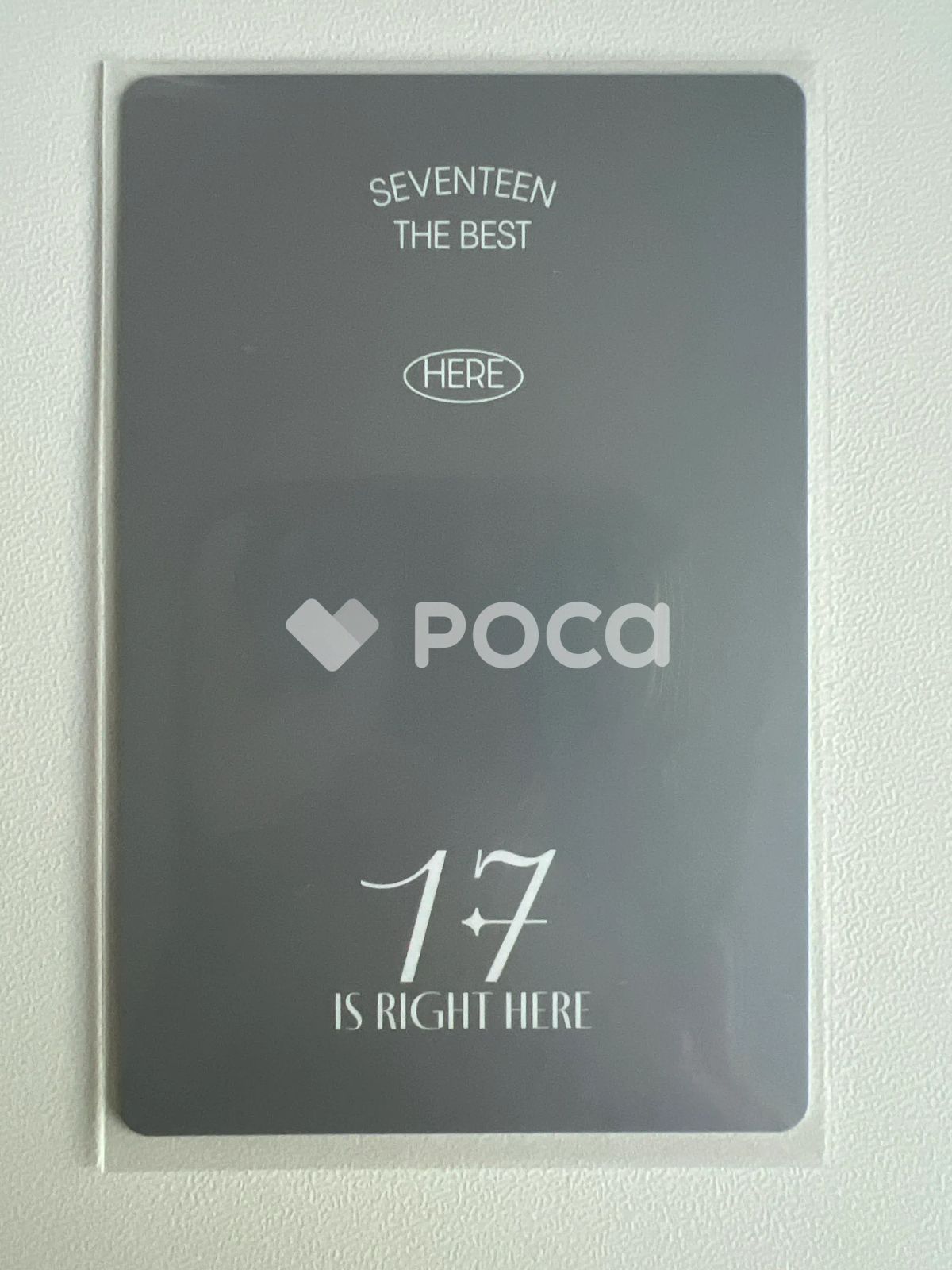 Seventeen ミンギュ セブチ 17 IS RIGHT HERE HERE Ver. - メルカリ