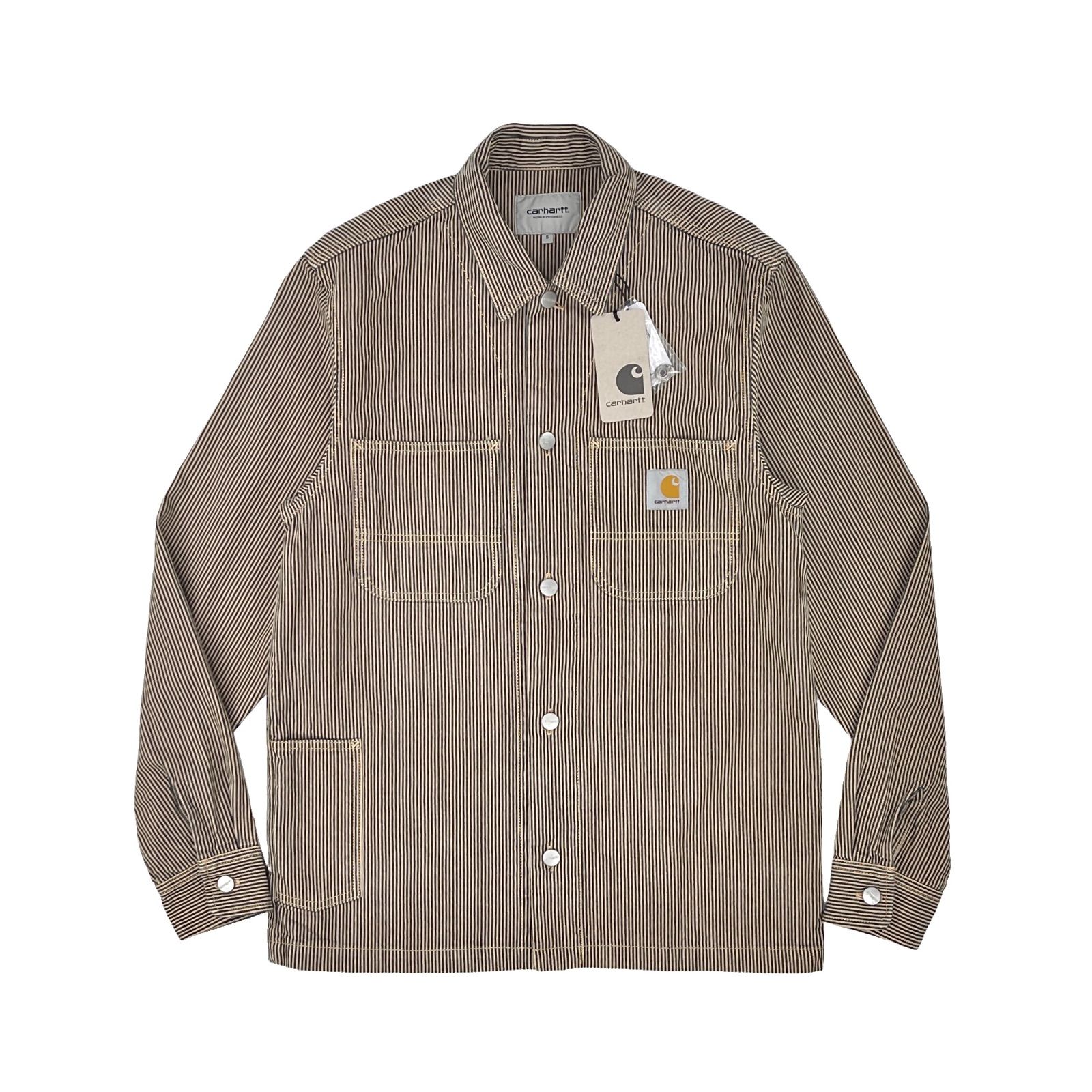 carhartt WIP カーハート ブラウン ヒッコリー ストライプ ツール
