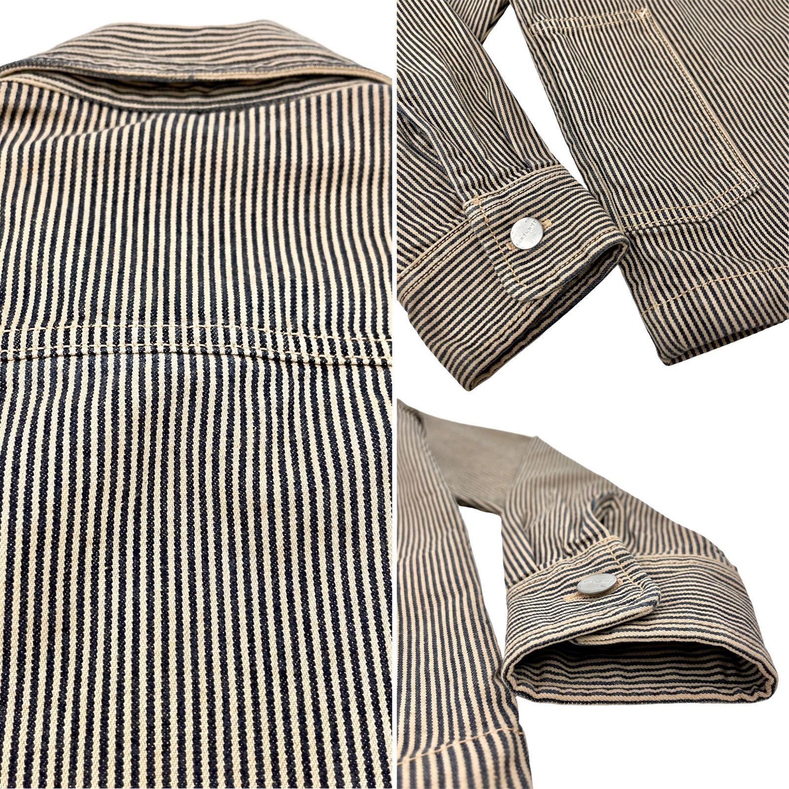 carhartt WIP カーハート LIS SINCLAIR SHIRT ブラウン ヒッコリー