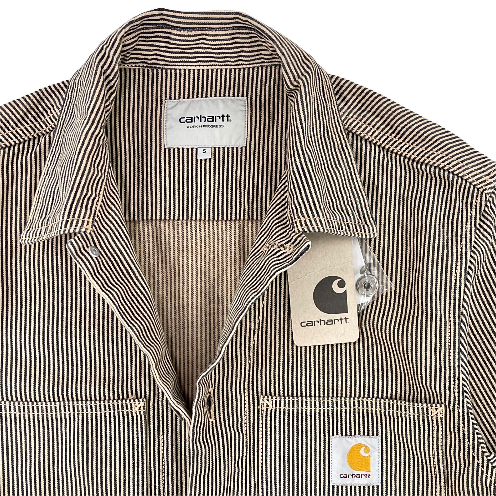 carhartt WIP カーハート ブラウン ヒッコリー ストライプ ツール