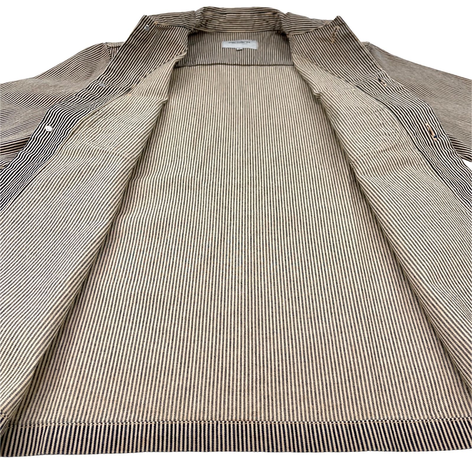 carhartt WIP カーハート ブラウン ヒッコリー ストライプ ツール