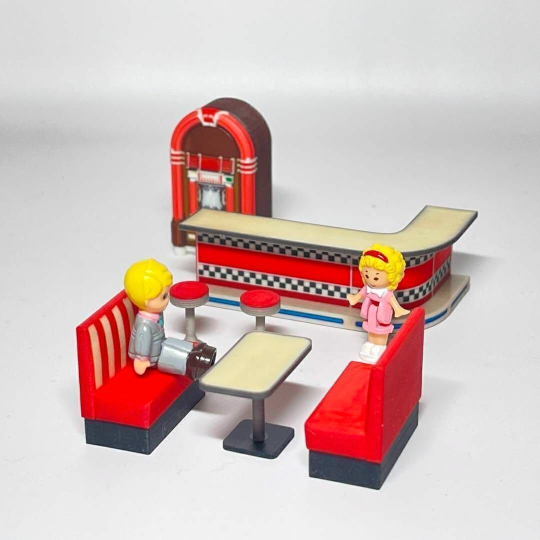 1/43 ダイナー ミニチュア フィギュアに ポーリーポケットに 1/64より